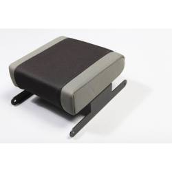 Rugged Ridge - Rugged Ridge 13107.09 Neoprene Arm Rest Cover Black w/Gray for 07-10 Wrangler - Image 1