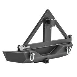 Smittybilt - Smittybilt 76856-02 XRC Tire Carrier Only No Bumper for 07-18 Jeep Wrangler JK - Image 2