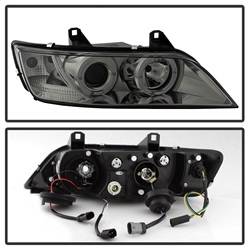Spyder Auto - Spyder Auto 5009104 LED Halo Projector Headlights Chrome/Smoked - Image 2