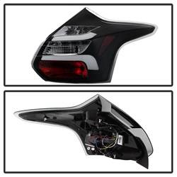 Spyder Auto - Spyder Auto LED 5085139 Light Bar Taillights Black for 12-14 Focus Hatch - Image 2