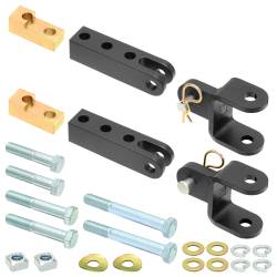 RockJock 4x4 - RockJock CE-9033TJ Front Tow Bar Mounting Kit for 97-06 Jeep Wrangler TJ - Image 1
