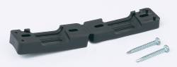 Husky Towing - Husky Towing 33400 4-Way Flat Connector Mounting Bracket Black w/Dust Cover - Image 1