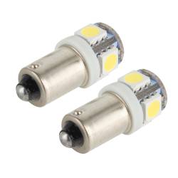 Oracle Lighting - Oracle 4904-001 BA9S 5 LED 3-Chip Bayonet Bulbs White Pair - Image 2