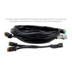Mishimoto - Mishimoto BNLT-BR-21-DT4FU Borne Ditch Light 4 3X3 Flood Upfit for 21+ Bronco - Image 2