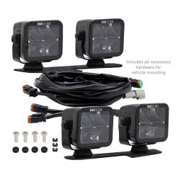 Mishimoto - Mishimoto BNLT-BR-21-DT4SU Borne Ditch Light 4 3X3 Spot Upfit for 21+ Bronco - Image 2