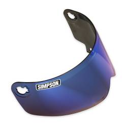 Simpson Motorcycle - Simpson Motorcycle 89203MA Helmet Shield LTS OB IRIDIUM SHIELD XS & SM - Image 2