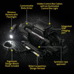 Smittybilt - Smittybilt 98810 X2O Gen3 10K Winch w/Synthetic Rope 10000 lb Capacity - Image 6