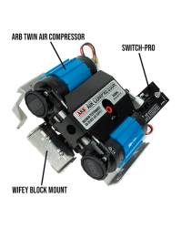 Rago Fabrication - Rago Fabrication R0209T4RUARB ARB Air Compressor Mount Bracket for 05-09 4Runner - Image 5