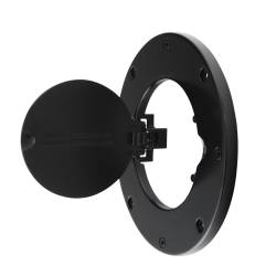 Smittybilt - Smittybilt 75006 Billet Fuel Door Cover Gloss Black for 97-06 Jeep Wrangler TJ - Image 3