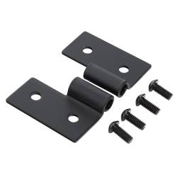 Smittybilt - Smittybilt 7607 Lower Door Hinge Bracket Black for 76-06 Jeep Wrangler TJ/YJ/CJ - Image 2