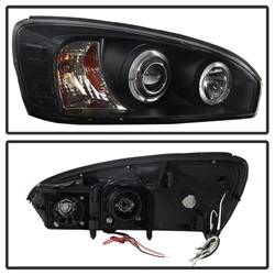 Spyder Auto - Spyder Auto 5042675 Black/Clear LED Halo Projector Headlights for 04-07 Malibu - Image 2