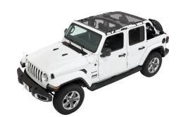 Bestop 52411-11 Sun Safari Extended Bikini Top-Mesh for 18+ Jeep Wrangler JL 4DR