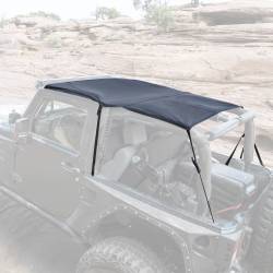 Smittybilt - Smittybilt 94135 Extended Top Black Diamond for 07-09 Jeep Wrangler JK J2DR - Image 1