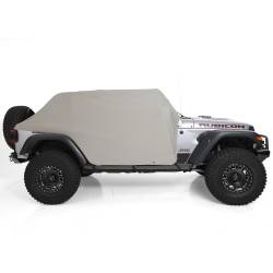 Smittybilt - Smittybilt 1071 Cab Cover w/Door Flaps Gray for 18-26 Jeep Wrangler JL - Image 3