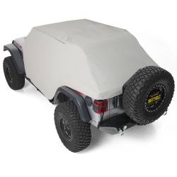 Smittybilt - Smittybilt 1071 Cab Cover w/Door Flaps Gray for 18-26 Jeep Wrangler JL - Image 6