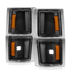 Anzo USA - Anzo USA 521042 Front Cornering Light Assembly Euro Clear Lens Amber Reflector - Image 2