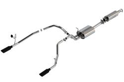 Borla - Borla Exhaust 140852BC S-Type Cat-Back System for 19-22 RAM 1500 3.6L - Image 1