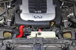HPS Performance - HPS 57-2055 Red Red Radiator Coolant Hose Kit for 11-13 Infiniti M56 V8 - Image 2