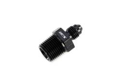 HPS Performance - HPS AN816-3 -3AN Flare To 1/8" NPT/Metric Adapter Straight Black - Image 2