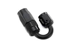 HPS Performance - HPS 250-1808 Compression DBL Swivel Hose End To AN -8 Female Alum Black 180-DEG - Image 2