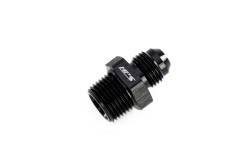 HPS Performance - HPS AN8168xM2215 -8AN Flare To NPT/M22X1.5 Metric Adapter Straight Black - Image 2