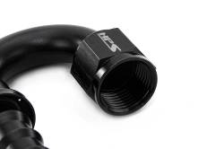 HPS Performance - HPS 150-1204 Push-On Hose End To AN -4 Female Aluminum Black 120-DEG - Image 2