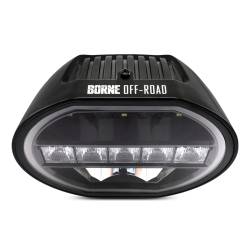 Mishimoto - Mishimoto BNLT-RD7-2 Borne Off-Road Light Pair 7" Round - Image 2