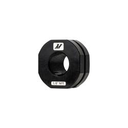 Mishimoto - Mishimoto MMFT-NZL-18BK Alu. 1/8"-NPT Add-On Bung for Hoses & Couplers Black - Image 2