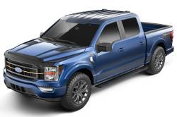 Husky Liners - Husky Liners 2830229 Aeroskin II Hood Protector Matte Black Low Profile - Image 2