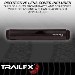TrailFX - TrailFX 10SRBKCM 10" Single Row LED Light Bar 9 LEDs 5W Clear - Image 2