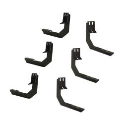 Raptor Series - Raptor 2107-0467BT 6.5" Sawtooth Running Board Black Txt for 04-24 Titan Ext Cab - Image 3