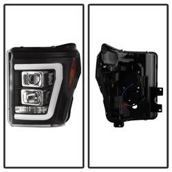 Spyder Auto - Spyder Auto 5084460 Black Light Bar Projector Headlights for 11-16 Super Duty - Image 2