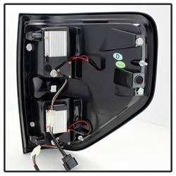 Spyder Auto - Spyder Auto 5008374 Black/Clear LED Taillights for 09-14 Ford F150 - Image 2