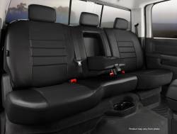 FIA - FIA SL62-49 BLK/BLK SL REAR 40/60 Seat Cover for 09-24 RAM 1500/10-18 2500/3500 - Image 2