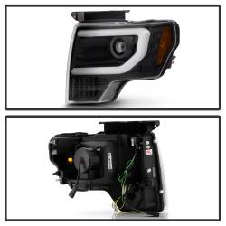 Spyder Auto - Spyder Auto 5087584 Light Bar Projector Headlights Sequential Turn Signal Black - Image 2