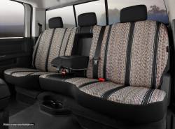 FIA - FIA TR45-30 BLACK Wrangler Saddleblanket Custom Fit Black Rear Seat Cover - Image 2