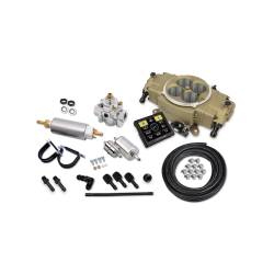 Holley EFI - Holley Sniper EFI 550-872K Holley Sniper Stealth 4150 Master Kit Classic Gold - Image 1