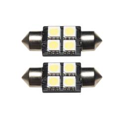 Oracle Lighting - Oracle 5203-001 33mm 4-LED 3-Chip Festoon Bulbs Cool White Pair - Image 2