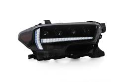 Attica 4x4 - Attica 4x4 CHATT0769-H6-GBC-SQ Apex Series LED Projector for 16-23 Toyota Tacoma - Image 2