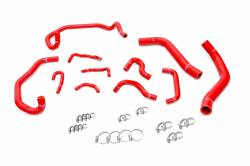 HPS Performance - HPS 57-2280-RED High Temp 3-Ply Reinforced Silicone Radiator/Heater Hose Kit Red - Image 1