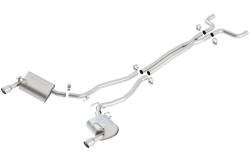 Borla - Borla Exhaust 140282 S-Type Cat-Back System for 10-13 Chevy Camaro 3.6L - Image 1