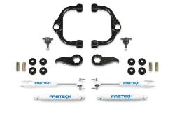 Fabtech - Fabtech K1157 3.5" Ball Joint UCA Kit w/Performance Shocks 20-24 GM 2500 2/4WD - Image 1