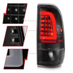 Anzo USA - Anzo USA 311377 LED Taillight Assembly for 97-07 Ford F150/250/350 Super Duty - Image 3