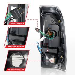 Anzo USA - Anzo USA 311377 LED Taillight Assembly for 97-07 Ford F150/250/350 Super Duty - Image 5