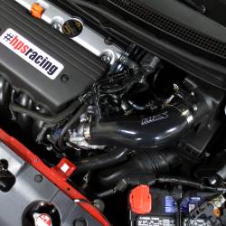 HPS Performance - HPS 17838-BLK Silicone Air Intake Kit Post MAF Hose for 13-15 Acura ILX 2.4L - Image 2