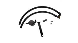 J&L Oil Separator Co - J&L Oil Separator 3078D-B Black Oil Separator 3.0 Driver Side - Image 1