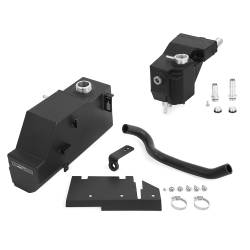 Mishimoto - Mishimoto MMRT-F2D-11KMWBK Degas Tank Kit for 11-19 6.7L Powerstroke Black - Image 1
