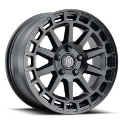 ICON Alloys - ICON Alloys 7117803160SB Journey 17x8 5x4.25 38mm Satin Black - Image 4