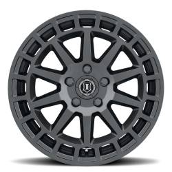 ICON Alloys - ICON Alloys 7117803160SB Journey 17x8 5x4.25 38mm Satin Black - Image 5