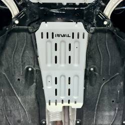 Rival - Rival 2333.1893.1.6 Aluminum Catalytic Converter Skid Plate - Image 2